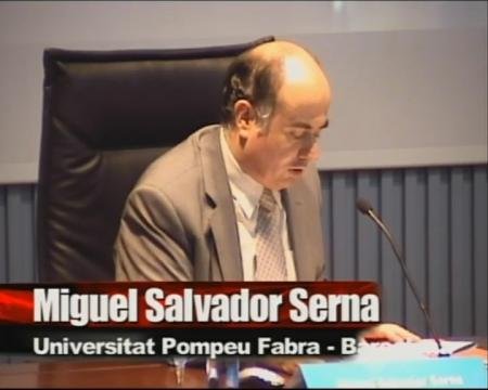 Miquel Salvador Serna. - I Foro sobre Empleo Público
